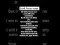 Lord Jesus says #christianprayer #prayday #duet #prayer #motivation #eveningprayer #love