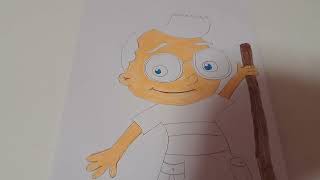 Disney little einsteins leo the autumn leaf coloring pages 