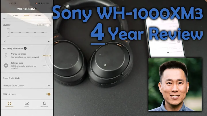 Sony WH-1000XM3 Noise Canceling Headphones - 4 Year Use Review