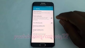 Android Lollipop : How to enable or disable Flash Notification on Samsung Galaxy S6