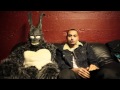 LOCKSMITH & FRANK THE RABBIT GET PREPARED FOR A PERFORMANCE