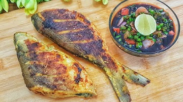 Resep BANDENG PANGGANG plus SAMBAL KECAP.. Masakan yang enak dan sehat 👍 #dailymenu