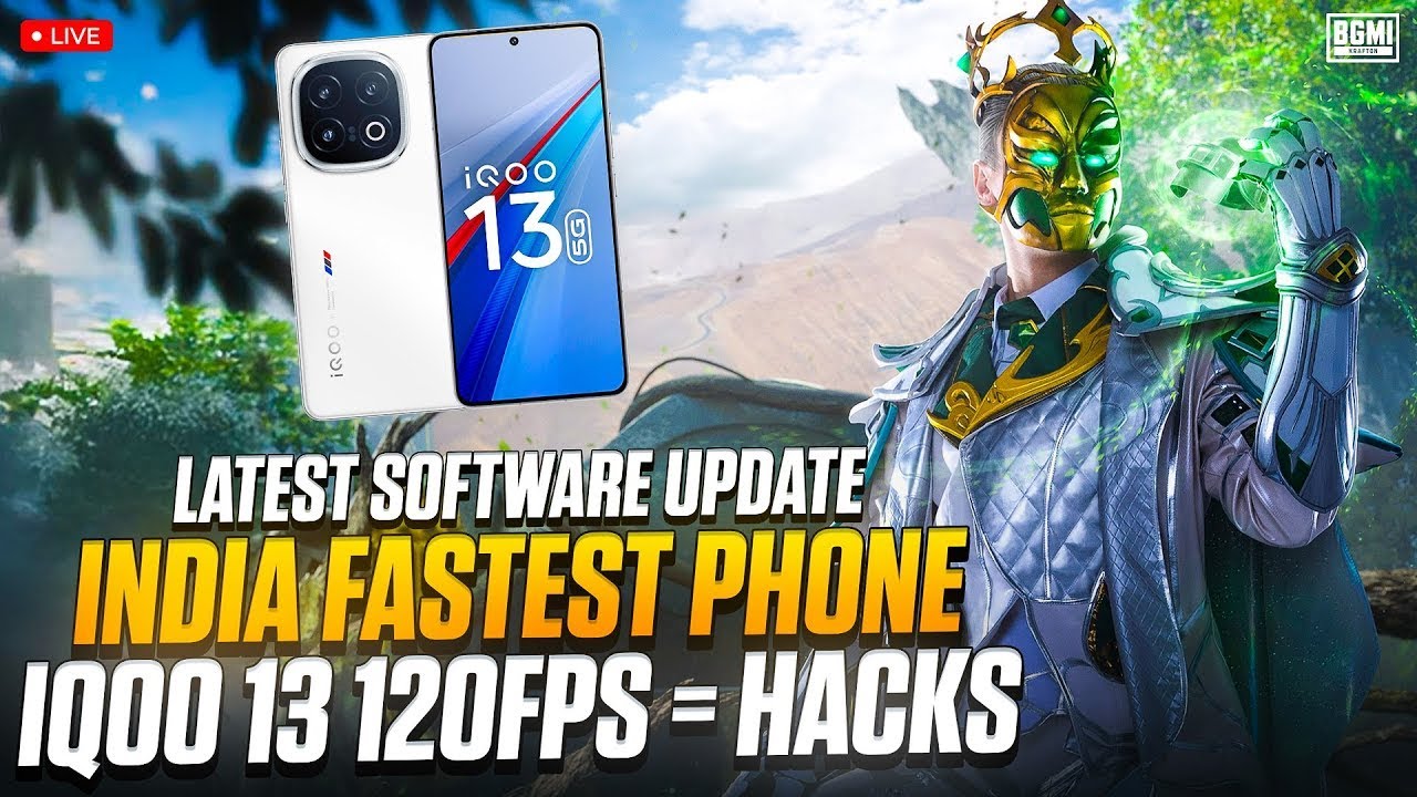 iQOO 13 120 FPS PERFORMENCE TEST AFTER 1 MONTH😲🔥| WITH HANDCAM # ...