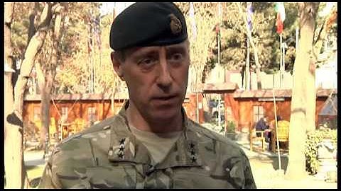 Video from Resolute Support HQ