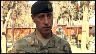 Video from Resolute Support HQ