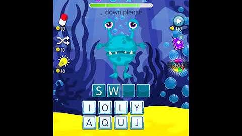 Word Monsters Level 195 Answers Solved Walkthrough Solution
