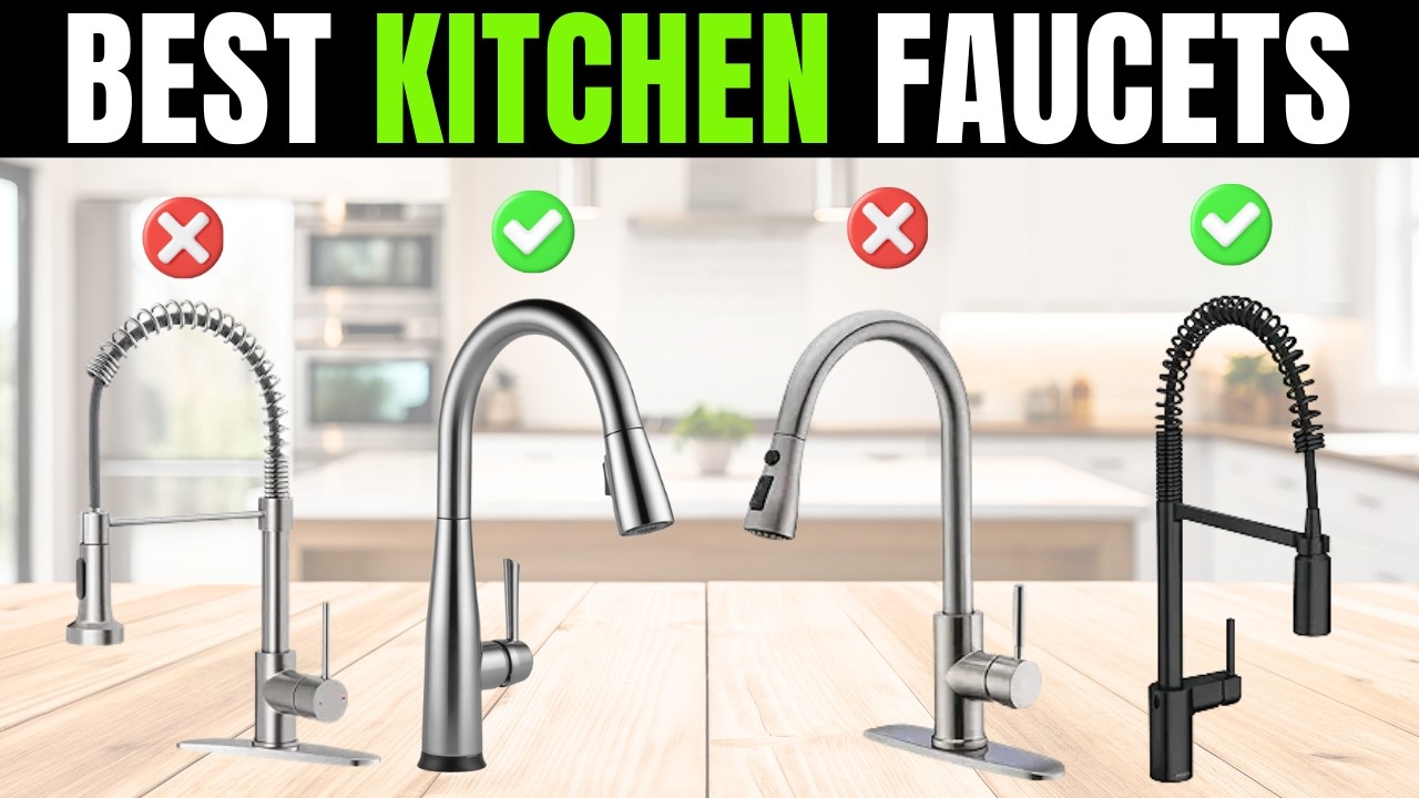 ✅ 7 Best kitchen Faucets on Amazon [2026] 🚰 From Budget to Luxury Touch Tech!