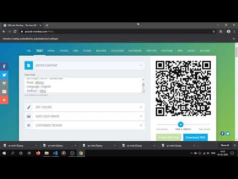 Python Automated QR Code Generator