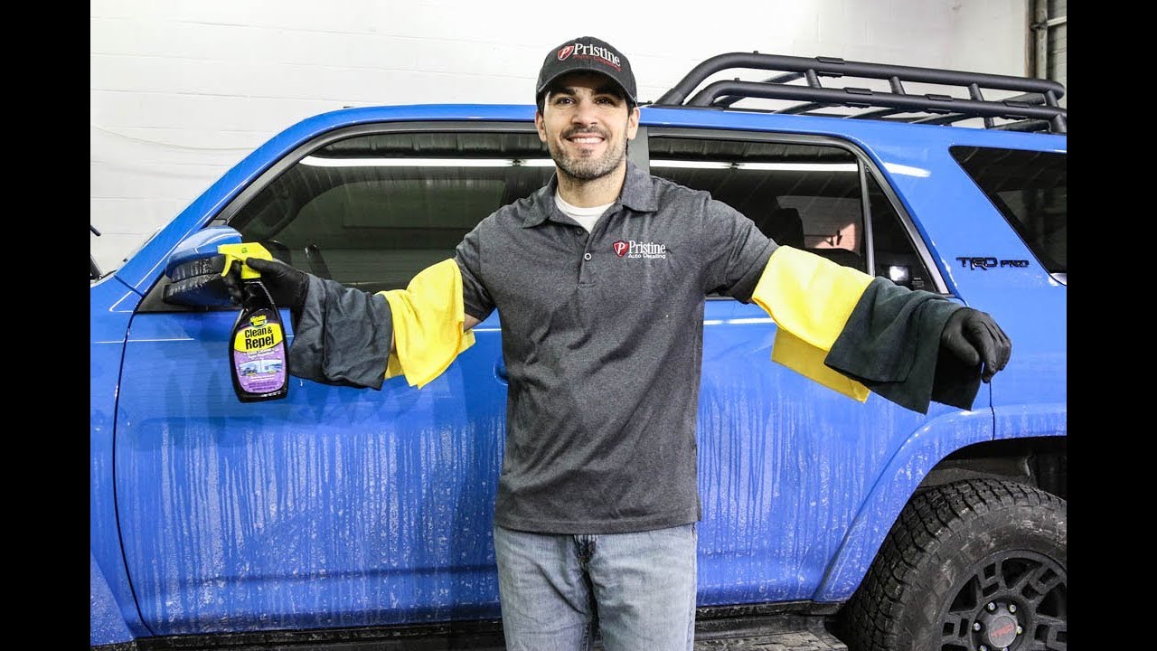 How do you get streak free glass? Here is one way! YouTube