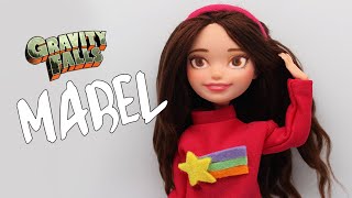 Making a MABEL PINES Doll! - Gravity Falls | OOAK Custom Doll Repaint