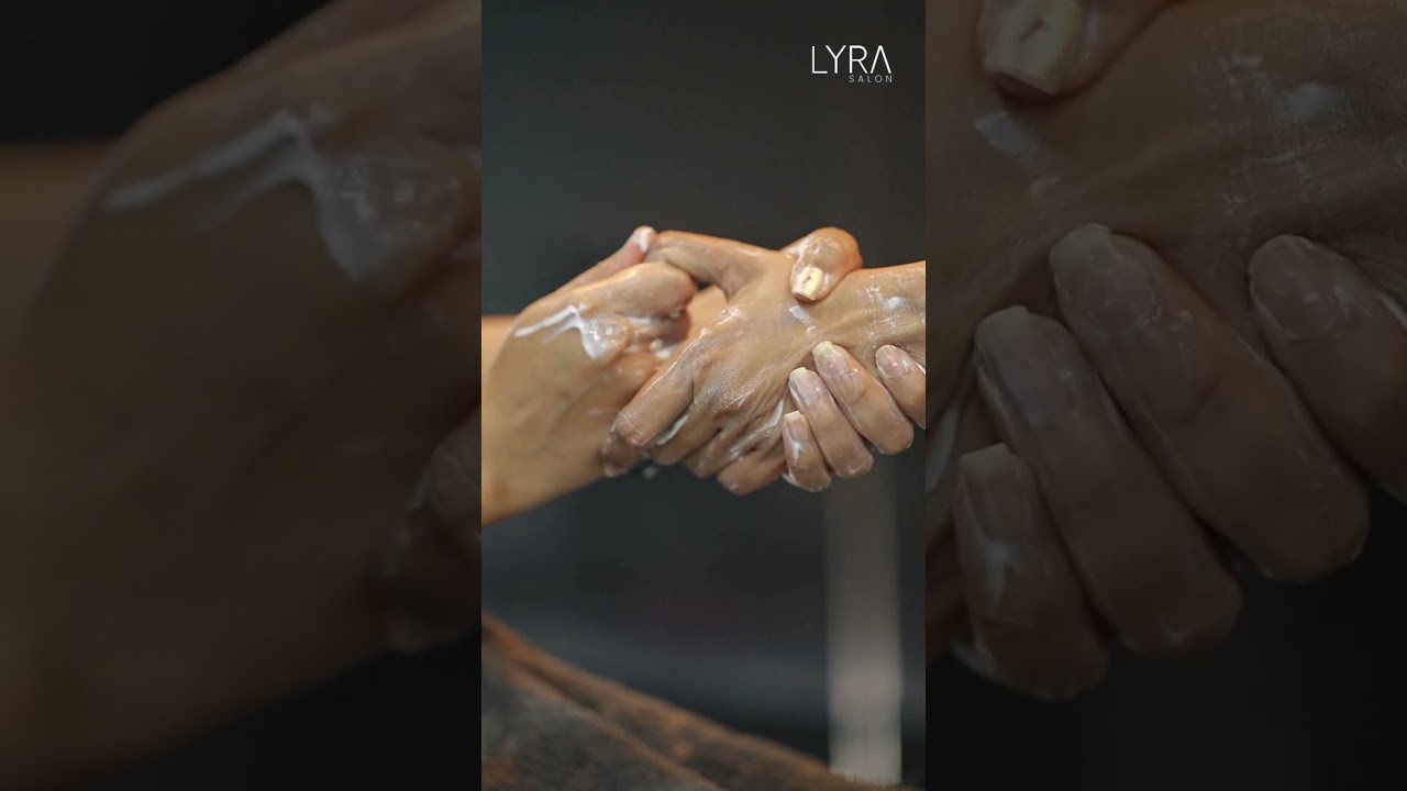 Crystal Manicure And Pedicure at Lyra Salon!