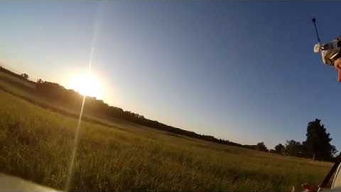 Scratch-built flying wing HD