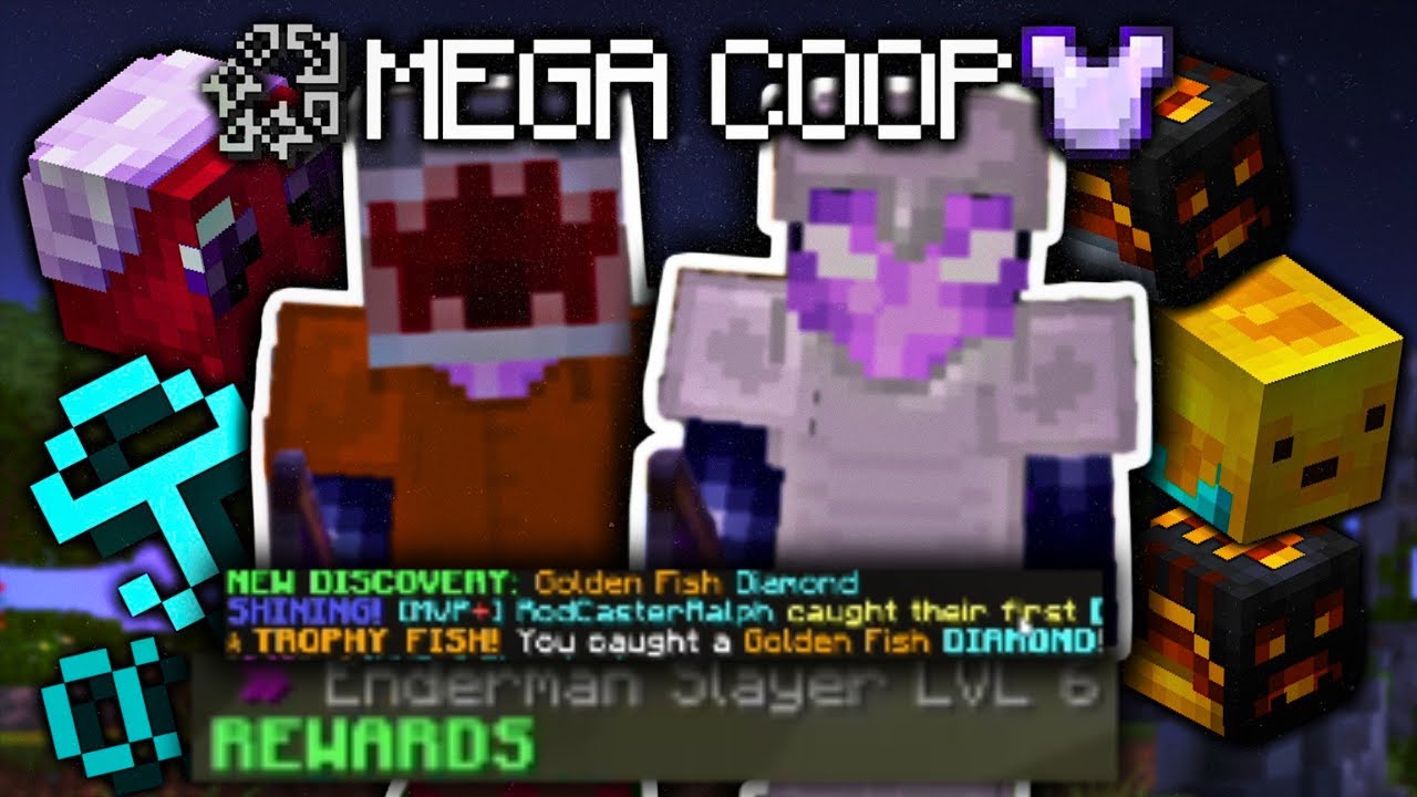 Мега кооператив Ironman — это больно... #10 СЕЗОН 2 (Hypixel Skyblock)