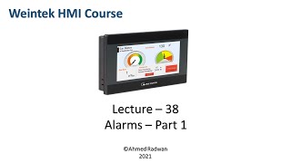 Weintek HMI Course 38 Alarms   Part 1 screenshot 3