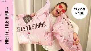 New Year New Me - PrettyLittleThing try on haul