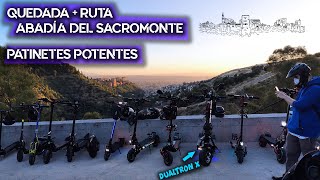 QUEDADA DE PATINETES ELÉCTRICOS+RUTA A LA ABADÍA DEL SACROMONTE-DUALTRON X THUNDER-ZERO-MANTIS-BLADE