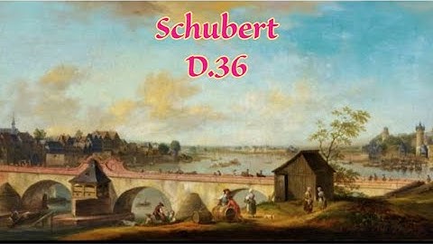 Franz P. Schubert - D.36 String Quartet No.3 in B-flat major