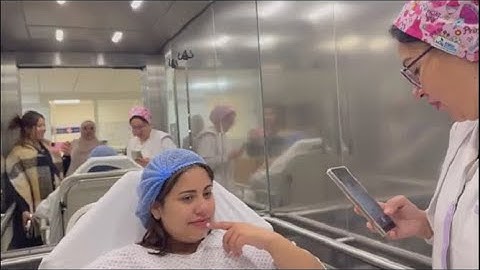 أخيرا دخلت لغرفة العمليات 🥹 عشت أجواء زوينة وأنا كنولد🙏/ صافي الحلوفة دخلوها تبدا مراحل العملية😏😉