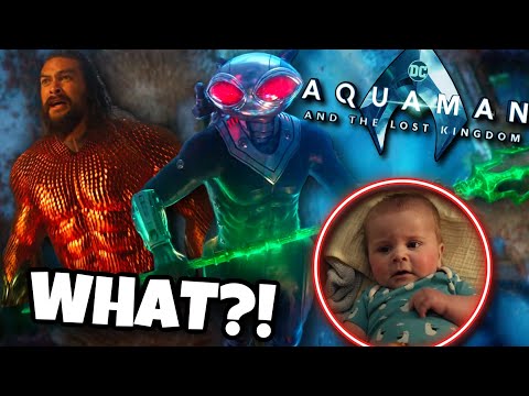 Aquaman 2 Trailer Breakdown (The Baby WHAT?!)