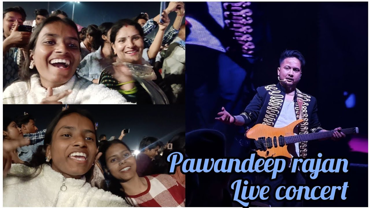 Pawandeep rajan live concert 😊 | carnival mela gandhi park Rudrapur | MUSKAN ROGA VLOGS | 
