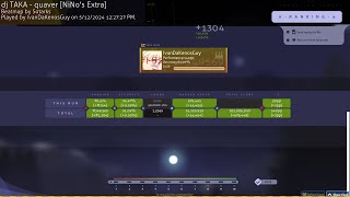 [osu!mania] first 50pp [quaver, 2.87* convert, 4k]