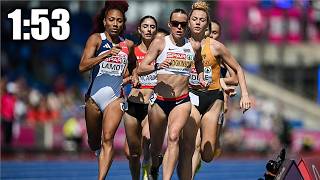 The 800 Meter World Record || Keely Hodgkinson VS. Femke Bol - 2026 European Championships