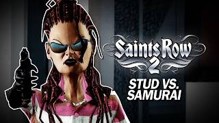 one stud vs. a gang of samurai (saints row 2)