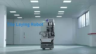 Tile Laying Robot: 1 Robot = 6–8 Skilled Workers?! 🤯Say goodbye to manual tiling errors! ❌📐