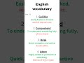Daily English vocabulary|| Daily new update of words || Advanced vocabulary.