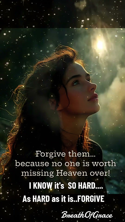 AS HARD as it is.... FORGIVE THEM..GIVE IT TO GOD