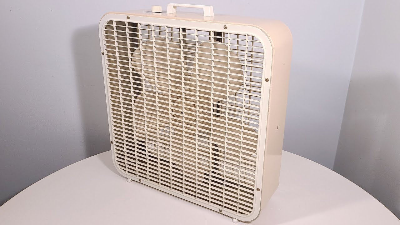 Lakewood Breeze Box P223 vintage box fan YouTube