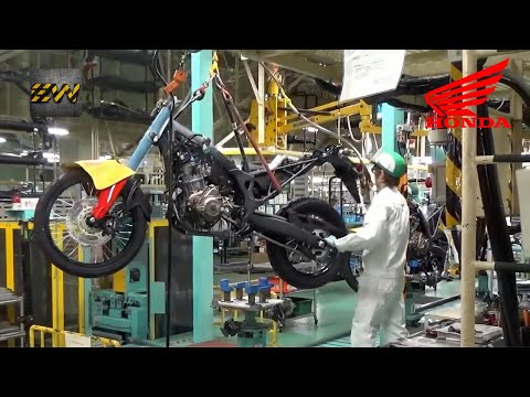 How a Motorcycle is Made ? (Mega Factories Video)