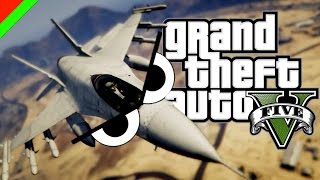 Grand Theft Auto V - วันวินาศกรรมเครื่องร่อนป่วนเมือง  Angry Planes Mod (GTA V ตลก,ฮา)