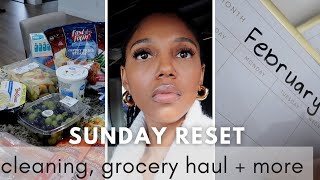 SUNDAY RESET | GROCERY HAUL, CLEANING, AND MORE
