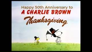 Happy 50Th Anniversary To A Charlie Brown Thanksgiving