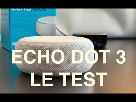 Amazon Echo Dot 3 : Déballage installation et test en français