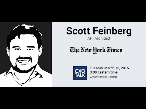 Open Data at the New York Times, with Scott Feinberg, API Architect