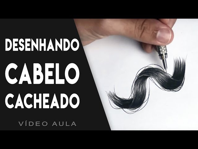 Como desenhar cabelo cacheado com o Lápis ✏️🤯 #fy #desenho #cabelo #c