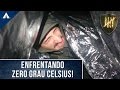 Equipamentos de emergência: Teste extremo de itens aluminizados no frio