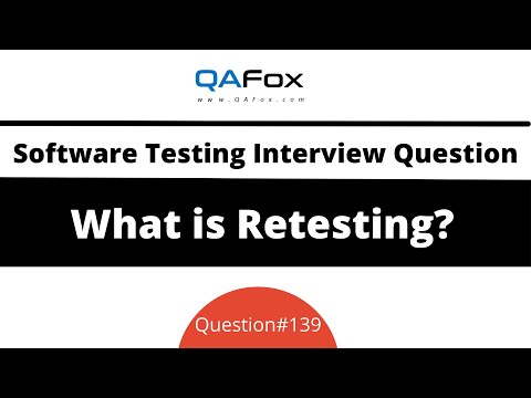 What is Retesting? (Software Testing Interview Question #139)