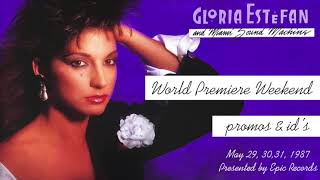 [Rare] World Premiere Weekend - Promos &amp; IDs Gloria Estefan 1989
