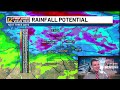 Drier conditions ahead as rain chances decrease!