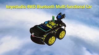 KS0192 keyestudio 4WD Bluetooth Multi functional Car Assembly Video