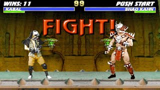 Mortal Kombat 3 Arcade Kabal Gameplay Playthrough 4K Ultra HD