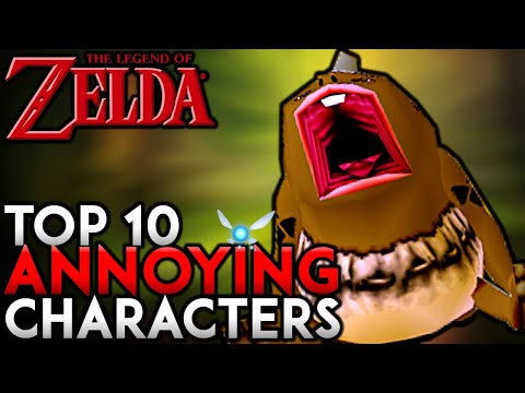 Top 10 ANNOYING Characters in Zelda Games! | The Legend of Zelda Top Ten List