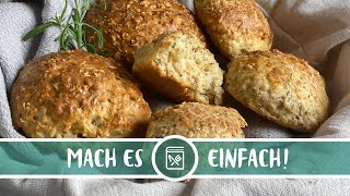 Quark-Hafer-Brötchen – Schnell, einfach & lecker | Fackelmann