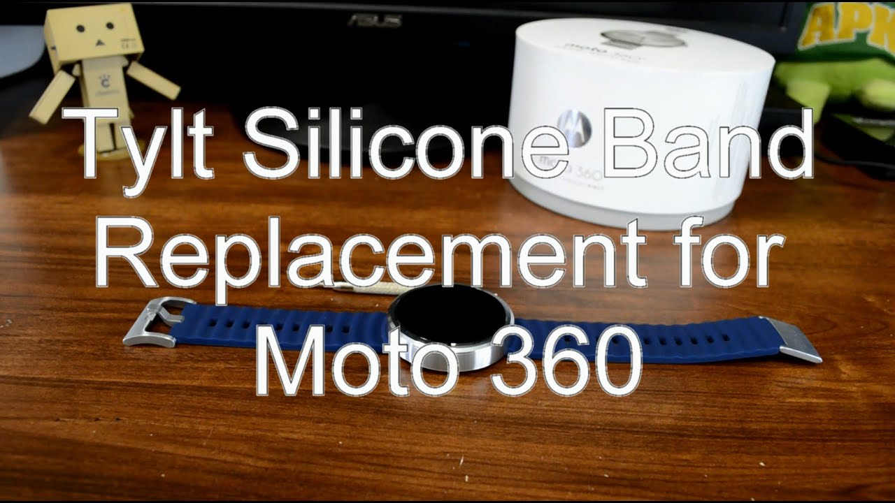 How To Replace Moto 360 Band Using TYLT Silicone Band Replacement