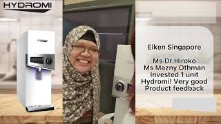 Elken Singapore Ms Dr Hiroko Ms Mazny Othman Invested 1 unit Hydromi! Very good Product feedback screenshot 3