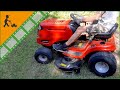 MTD SMART RG 145 Ride On Mower Side Discharge Customer S Operating Video MTD SMART RG 145 Ride On Mower Side Discharge Customer S Operating Video