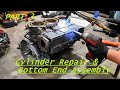 Jet ski revival part 3 crankcase assembly and sleeve removal yamaha wave venture 1100